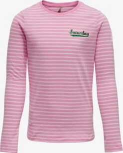 Langærmede Toppe Bluser & T-shirts Weekday Børn Lys Pink