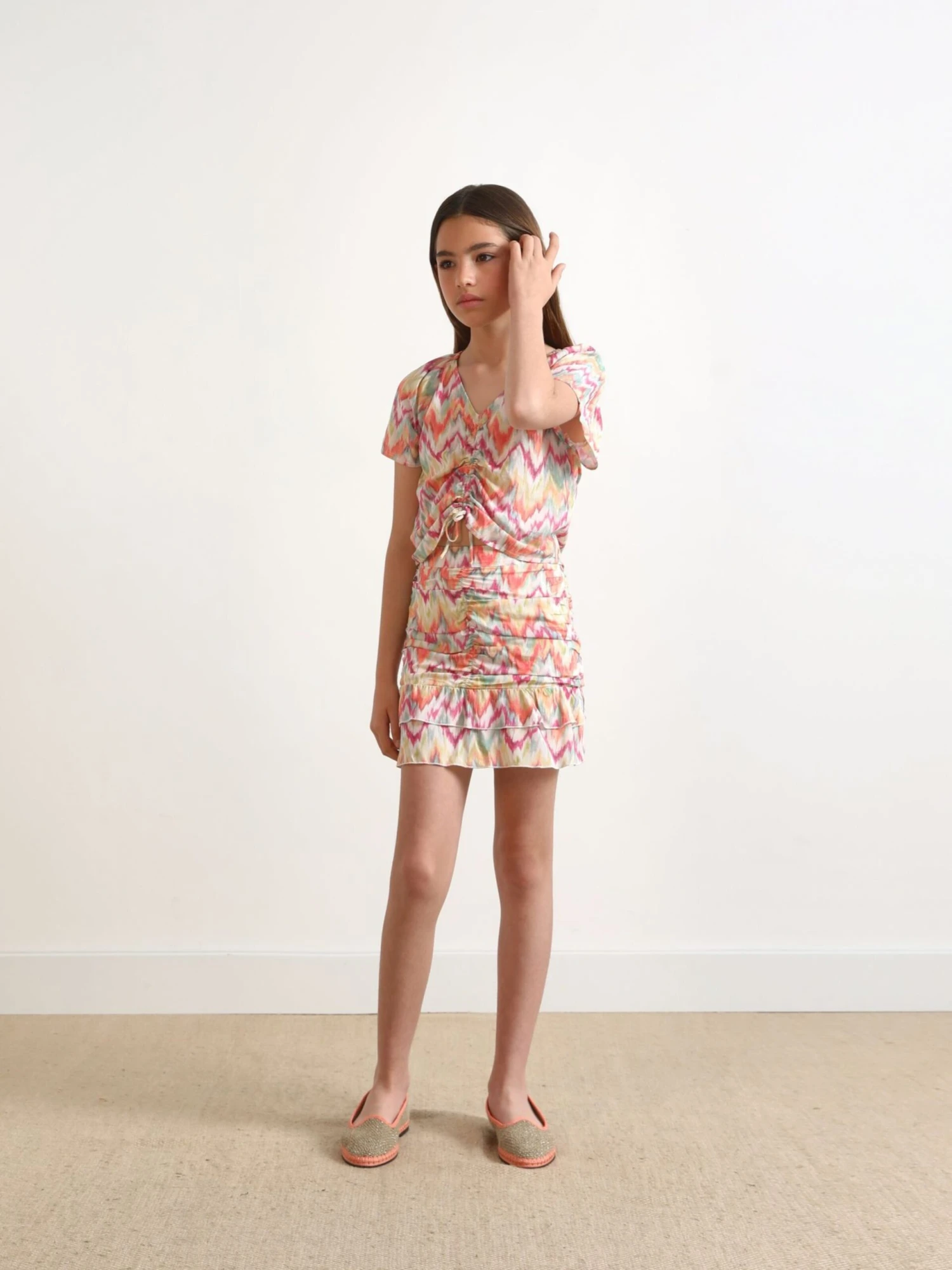 Scalpers Nederdele Nederdel Ikat Børn Blandingsfarvet 3 Scalpers Nederdele Nederdel Ikat Børn Blandingsfarvet - Billede 3