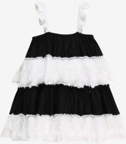 Patrizia Pepe Kjoler Kjole Børn Sort / Hvid