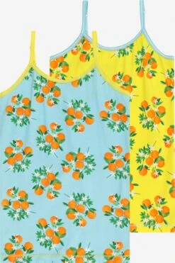 Underdele Undertrøje Børn Himmelblå / Lemon