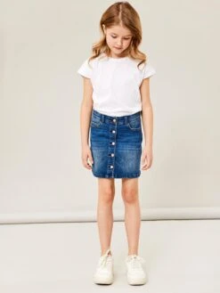 NAME IT Nederdele Nederdel Becky Børn Blå 6 NAME IT Nederdele Nederdel Becky Børn Blå -ChicVerden Salgsbutik 1675fe01067b8e9289ab2666a9e735b4