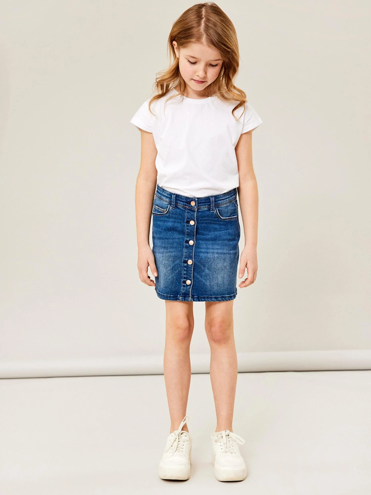 NAME IT Nederdele Nederdel Becky Børn Blå 3 NAME IT Nederdele Nederdel Becky Børn Blå - Billede 3