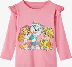 NAME IT Langærmede Toppe Bluser & T-shirts JEBINA Børn Lys Pink