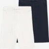 Bukser Skinny Leggings Børn Navy / Hvid