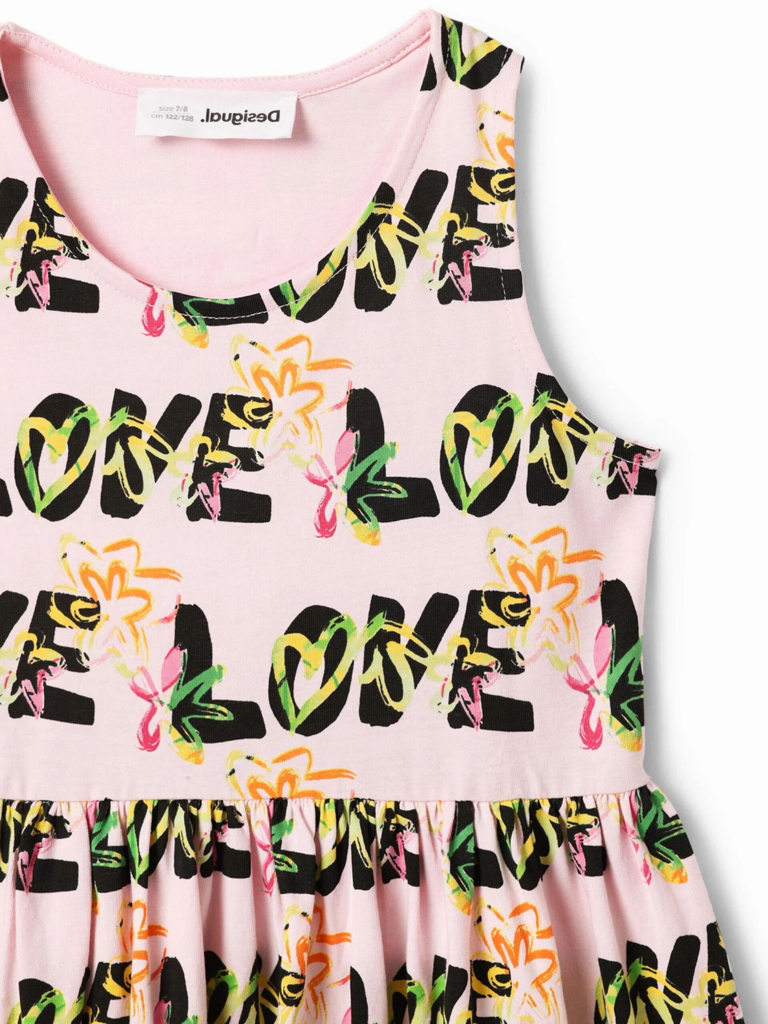 Desigual Kjoler Kjole TESS Børn Lyserød 3 Desigual Kjoler Kjole TESS Børn Lyserød - Billede 3