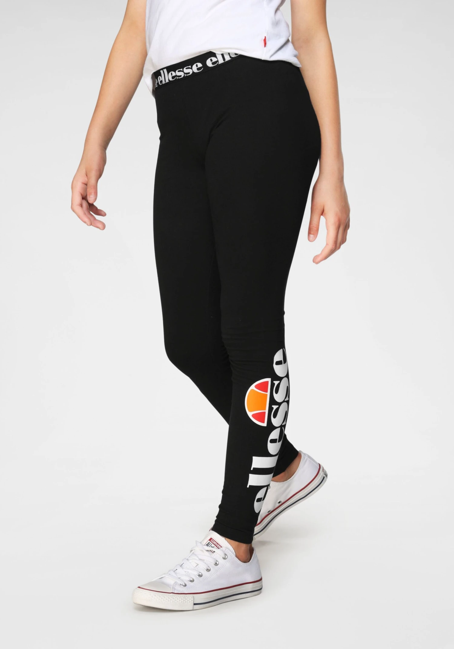 Ellesse Bukser Skinny Leggings FABI Børn Sort 6 Ellesse Bukser Skinny Leggings FABI Børn Sort - Billede 6