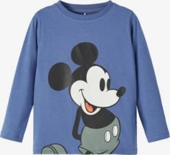 NAME IT Langærmede Toppe Shirts Dux Børn Blå