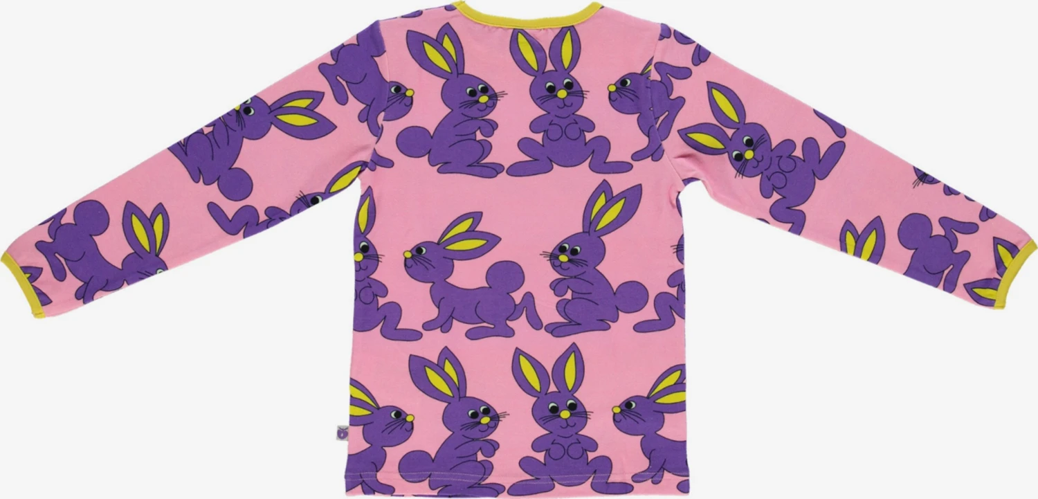 Småfolk Langærmede Toppe Bluser & T-shirts Bunny Børn Lyserød 2 Småfolk Langærmede Toppe Bluser & T-shirts Bunny Børn Lyserød - Billede 2