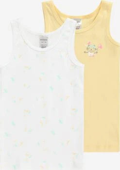 Schiesser Underdele Undertrøje Original Classics Børn Gul / Hvid