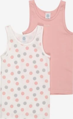 Sanetta Underdele Undertrøje Børn Lyserød / Hvid