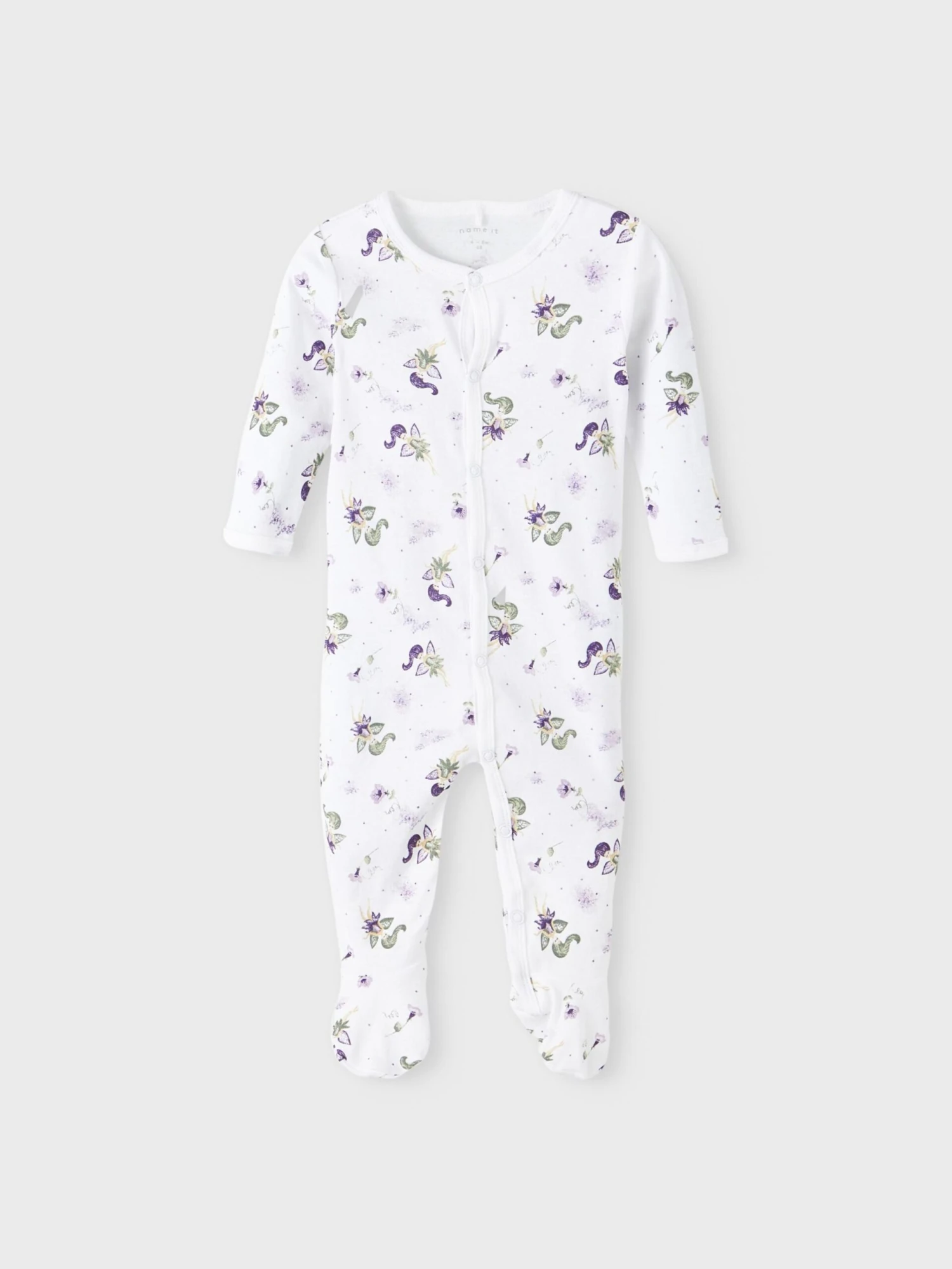 NAME IT Underdele Sparkedragt/Body Børn Lyselilla / Hvid 3 NAME IT Underdele Sparkedragt/Body Børn Lyselilla / Hvid - Billede 3