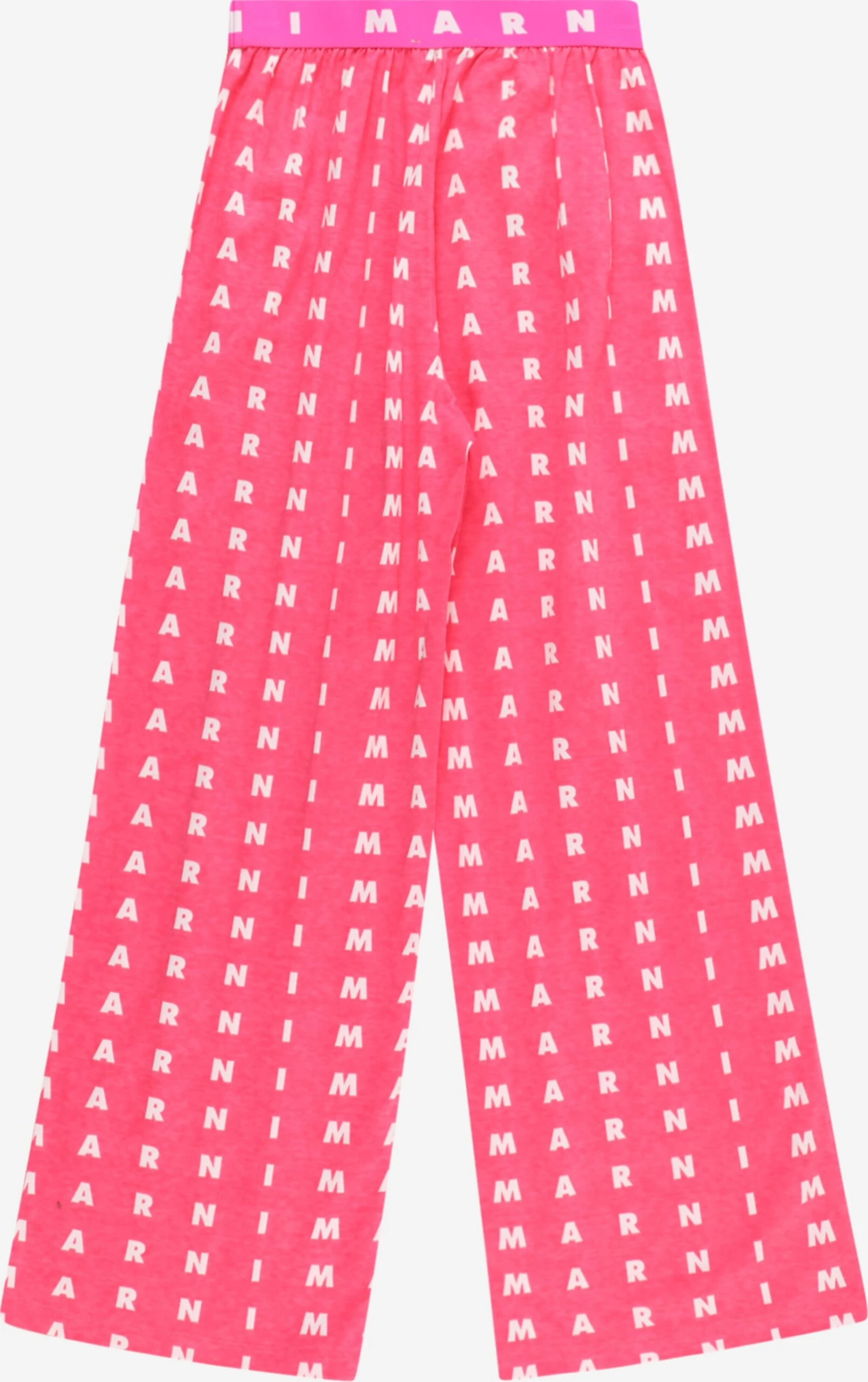 Marni Jeans Og Bukser Wide Leg Bukser Børn Fuchsia 2 Marni Jeans Og Bukser Wide Leg Bukser Børn Fuchsia - Billede 2