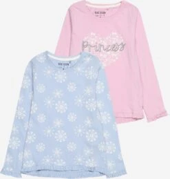 Blue Seven Langærmede Toppe Bluser & T-shirts Børn Lyseblå / Lilla