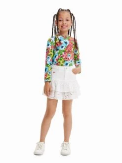 Desigual Nederdele Nederdel SKIRT_DALILA Børn Hvid 5 Desigual Nederdele Nederdel SKIRT_DALILA Børn Hvid -ChicVerden Salgsbutik 516fab4e0c01b7ed5bfc441fe152aa51