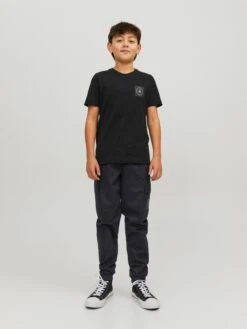 Jack & Jones Junior Jeans Og Bukser Regular Bukser Kane Børn Sort -ChicVerden Salgsbutik 54a65f16930cf9bbab4e6d0ac5b7ff76