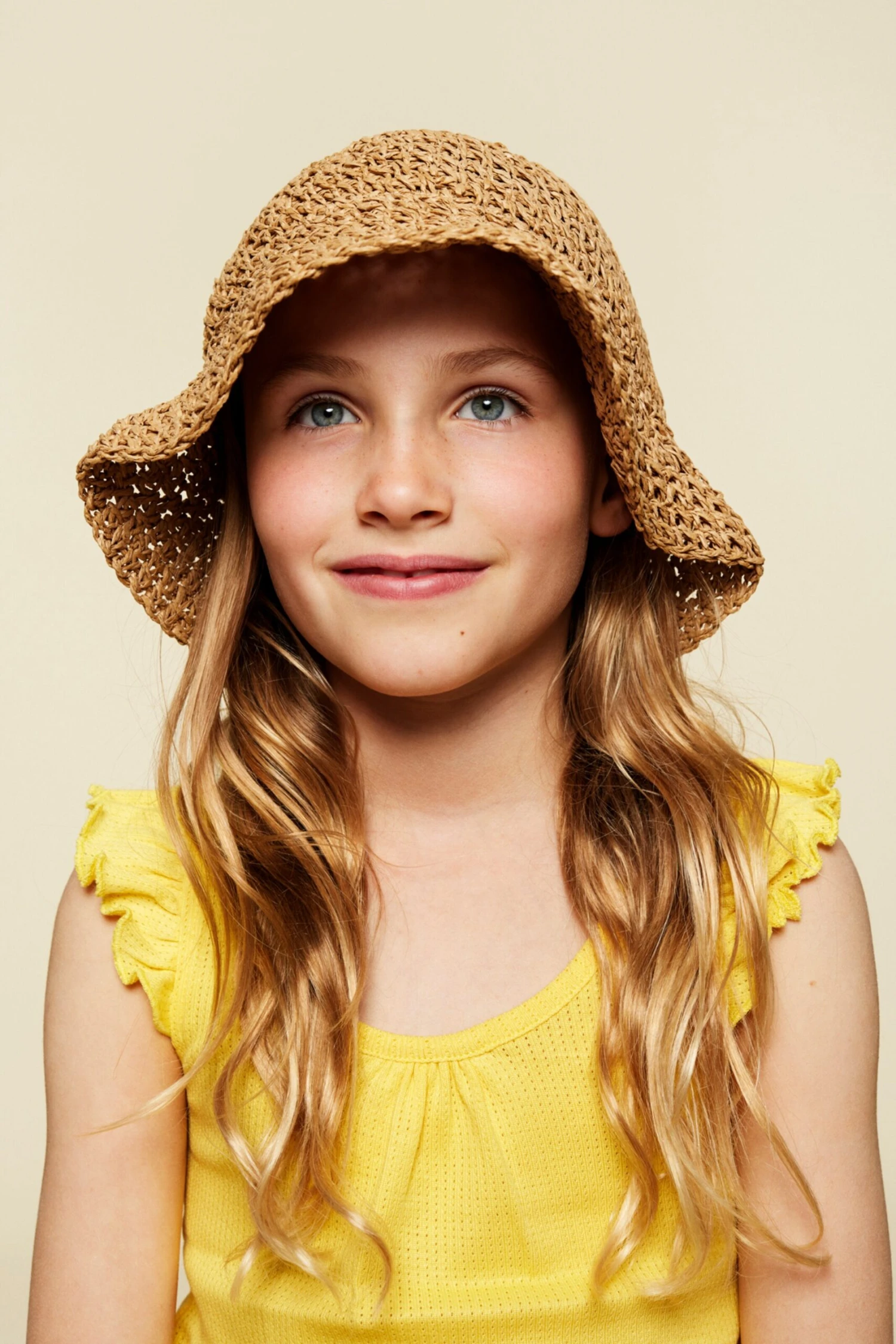 Toppe Overdel Alva Børn Gul 2 Toppe Overdel Alva Børn Gul - Billede 2