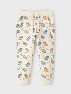 NAME IT Jeans Og Bukser Tapered Bukser Tine Børn Creme / Sand / Lyseblå -ChicVerden Salgsbutik 6195df9fdfc70dd5e091e0f93e9cdb60