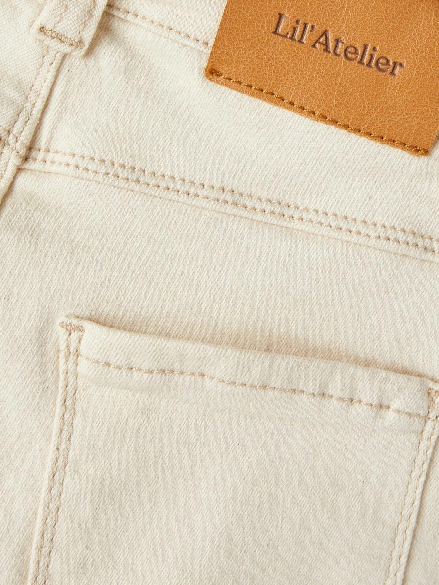 Jeans Og Bukser Flared Bukser Bella Børn Creme 4 Jeans Og Bukser Flared Bukser Bella Børn Creme - Billede 4