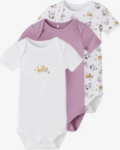 NAME IT Underdele Sparkedragt/Body Valerian Børn Orkidee / Hvid