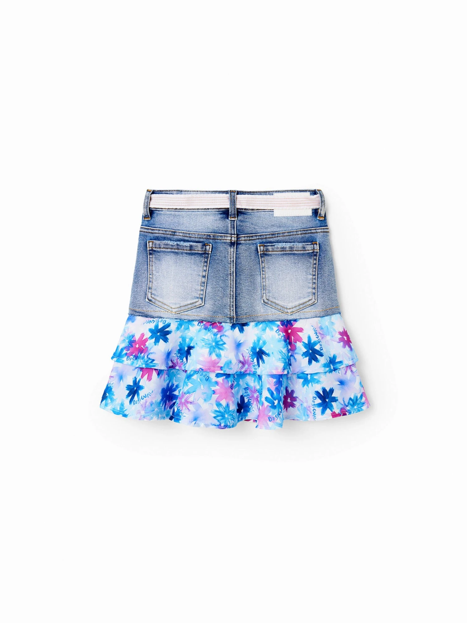 Desigual Nederdele Nederdel Animal Børn Azur 2 Desigual Nederdele Nederdel Animal Børn Azur - Billede 2