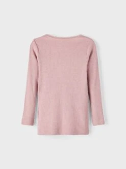 NAME IT Langærmede Toppe Bluser & T-shirts Kab Børn Gammelrosa -ChicVerden Salgsbutik 740915295b6ef97c9146ef4343cd2961
