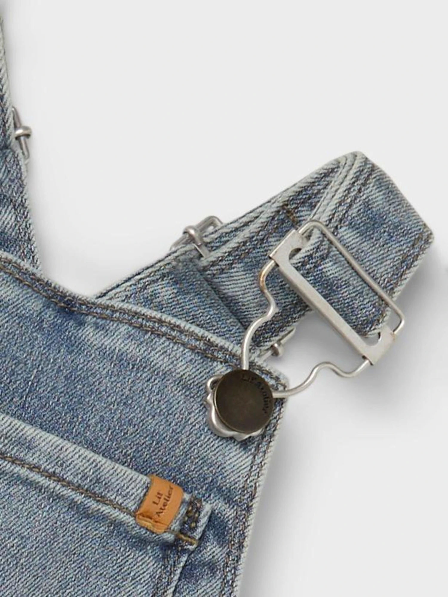 NAME IT Bukser Loosefit Overalls Kim Børn Blå 3 NAME IT Bukser Loosefit Overalls Kim Børn Blå - Billede 3