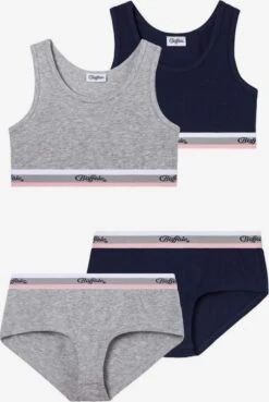 Buffalo Underdele Bustier BH Børn Navy / Grafit