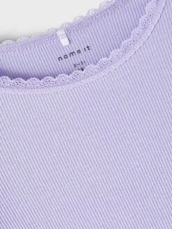 NAME IT Langærmede Toppe Bluser & T-shirts Kab Børn Pastellilla 5 NAME IT Langærmede Toppe Bluser & T-shirts Kab Børn Pastellilla -ChicVerden Salgsbutik 82c9ec97046ff241d5d28e5829f9e54b