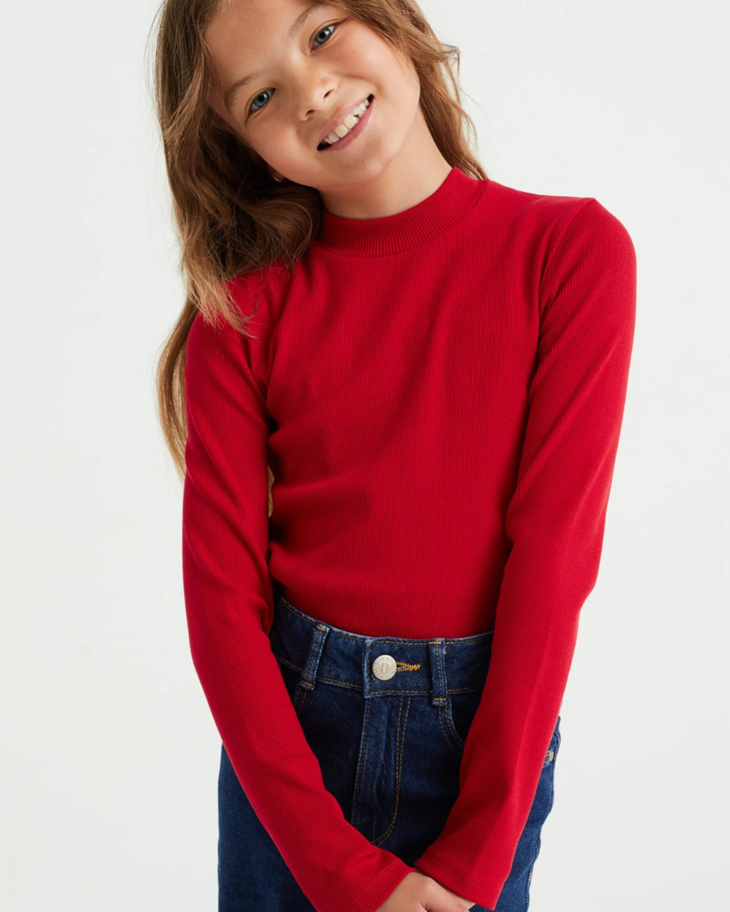 WE FASHION Langærmede Toppe Bluser & T-shirts Børn Rød 3 WE FASHION Langærmede Toppe Bluser & T-shirts Børn Rød - Billede 3