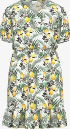 NAME IT Kjoler Kjole Vinaya Børn Hvid-meleret