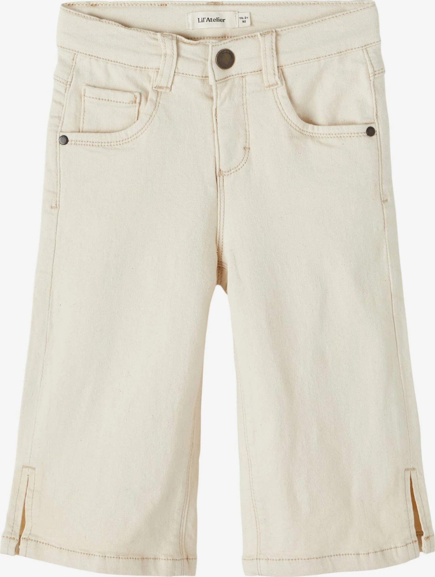 Jeans Og Bukser Flared Bukser Bella Børn Creme 1 Jeans Og Bukser Flared Bukser Bella Børn Creme