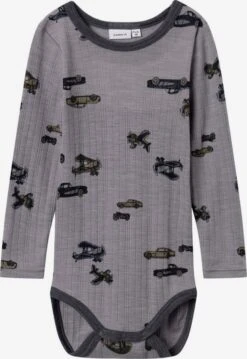 NAME IT Underdele Sparkedragt/Body Børn Grå