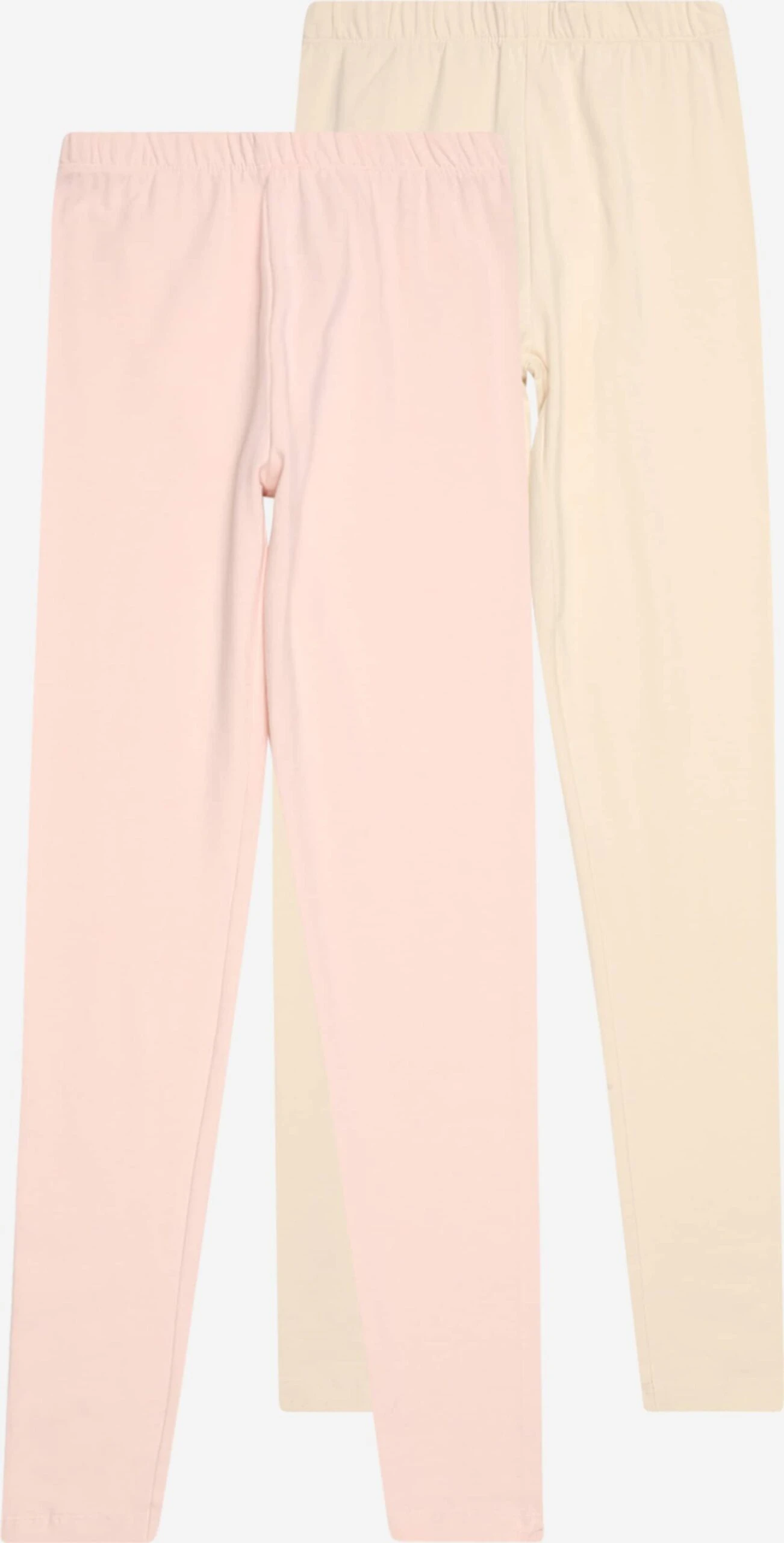 Bukser Skinny Leggings Børn Creme / Lyserød 1 Bukser Skinny Leggings Børn Creme / Lyserød