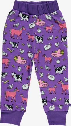 Småfolk Jeans Og Bukser Tapered Bukser Mit Farm Børn Lilla