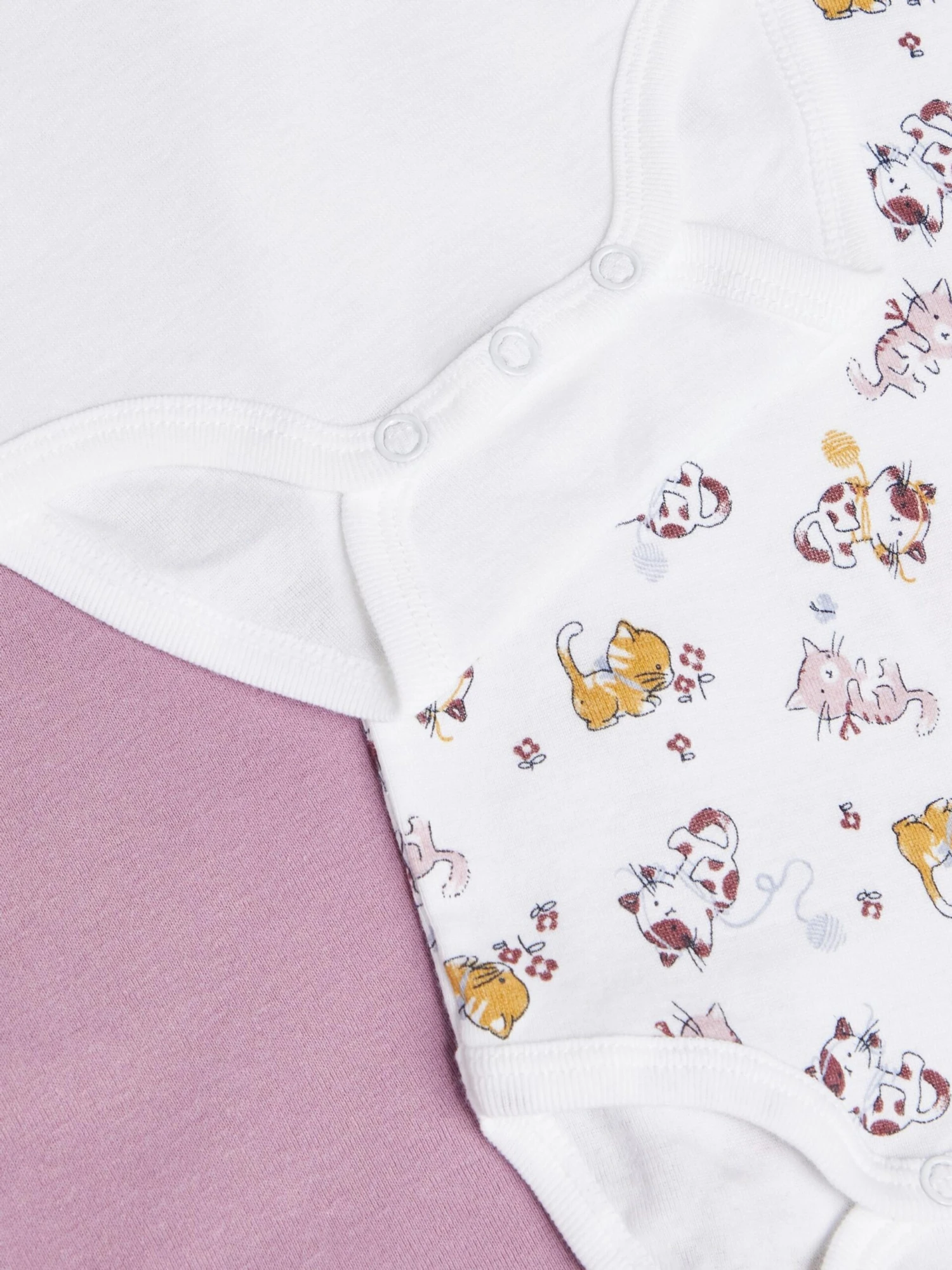 NAME IT Underdele Sparkedragt/Body Valerian Børn Orkidee / Hvid 6 NAME IT Underdele Sparkedragt/Body Valerian Børn Orkidee / Hvid - Billede 6