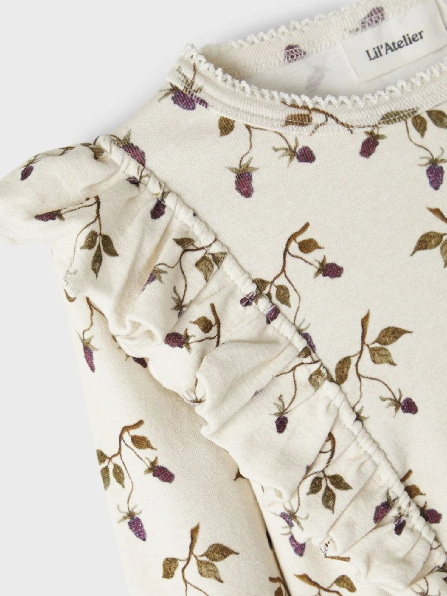 NAME IT Langærmede Toppe Bluser & T-shirts Børn Ecru 3 NAME IT Langærmede Toppe Bluser & T-shirts Børn Ecru - Billede 3