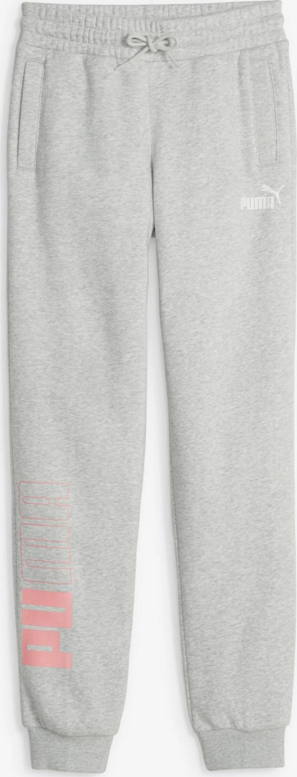 Puma Jeans Og Bukser Tapered Bukser Børn Grå-meleret 1 Puma Jeans Og Bukser Tapered Bukser Børn Grå-meleret