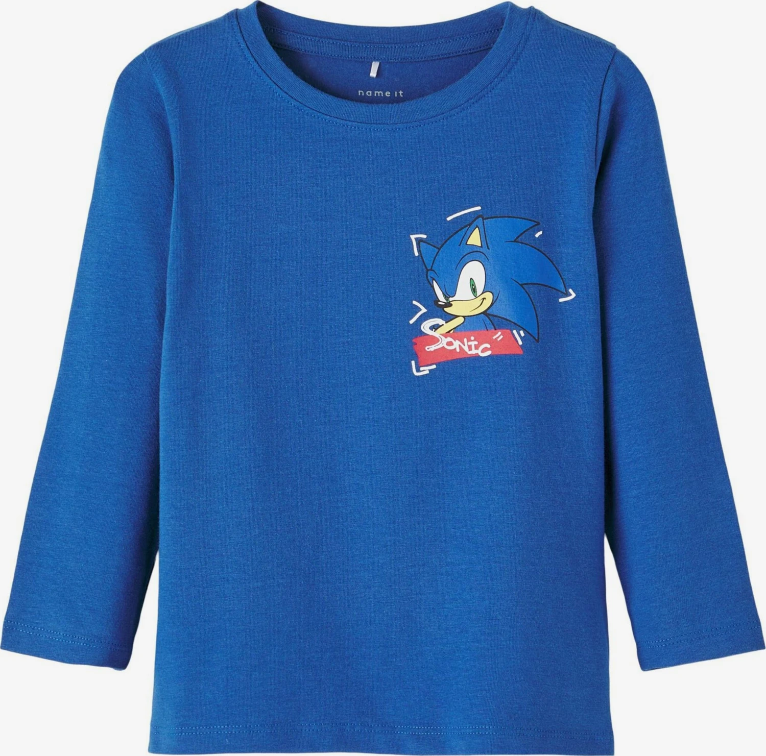 NAME IT Langærmede Toppe Shirts Sonic The Hedgehog Børn Blå 1 NAME IT Langærmede Toppe Shirts Sonic The Hedgehog Børn Blå