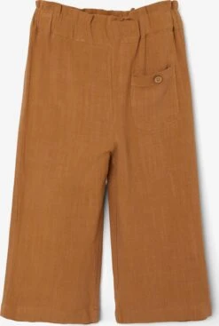 Jeans Og Bukser Wide Leg Bukser Dorthea Børn Cognac