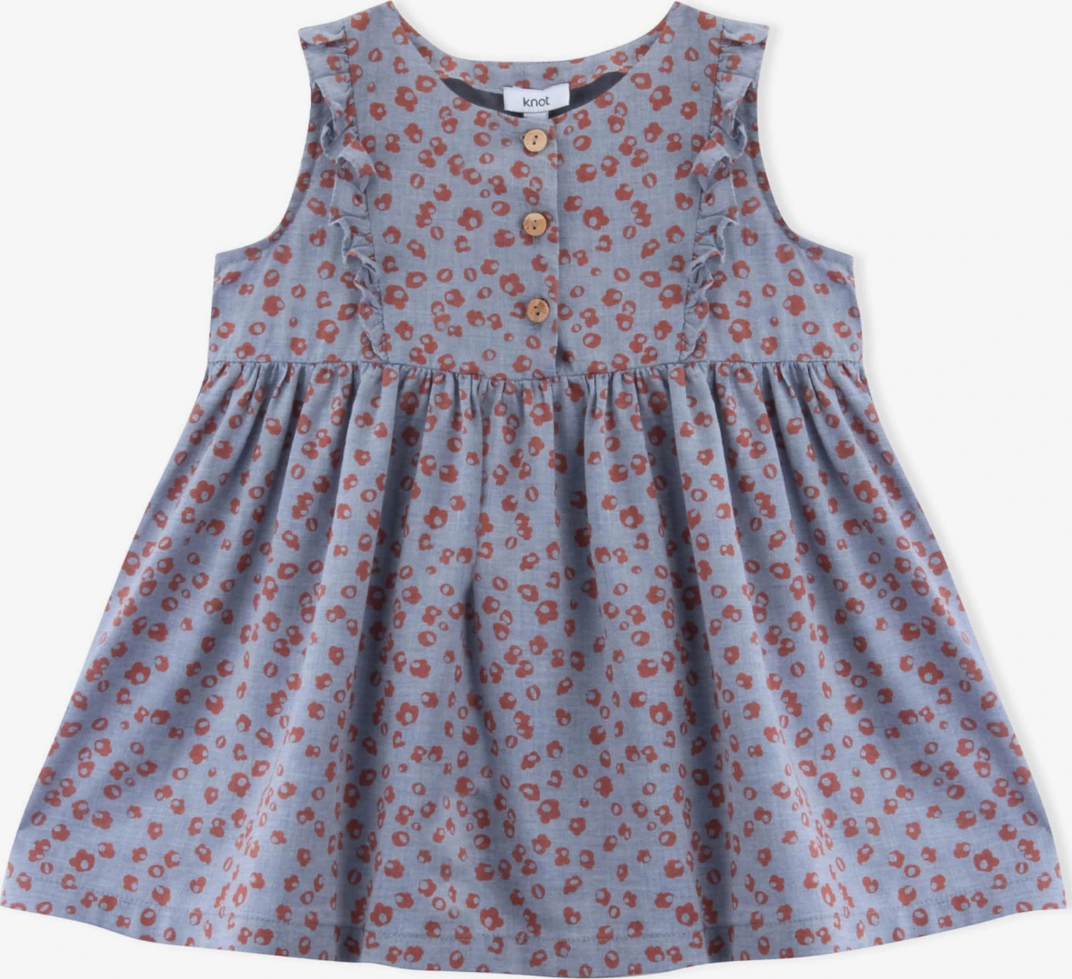 Kjoler Kjole Vestido Augusta Børn Royalblå 1 Kjoler Kjole Vestido Augusta Børn Royalblå