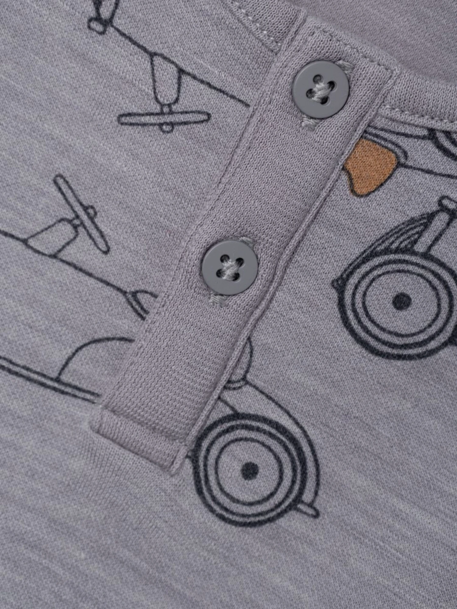 NAME IT Langærmede Toppe Shirts Børn Grå 3 NAME IT Langærmede Toppe Shirts Børn Grå - Billede 3