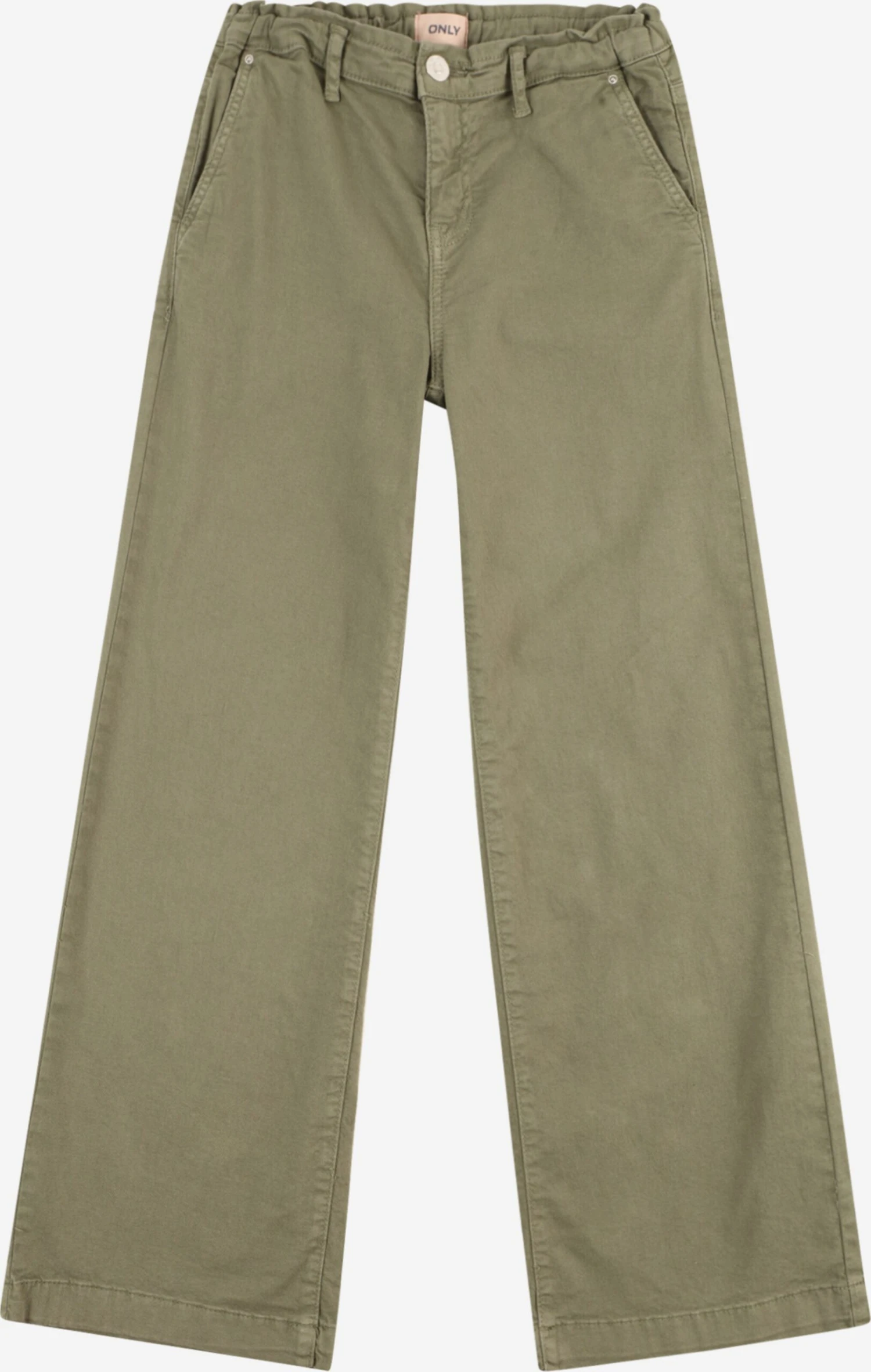Jeans Og Bukser Wide Leg Bukser Børn Khaki 1 Jeans Og Bukser Wide Leg Bukser Børn Khaki
