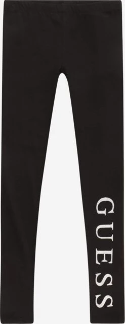 Guess Bukser Slimfit Leggings Børn Sort