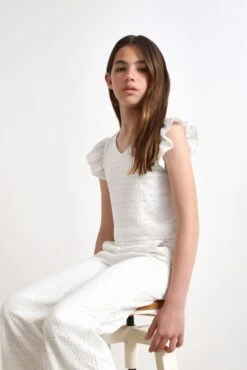 Scalpers Toppe Overdel Børn Offwhite 5 Scalpers Toppe Overdel Børn Offwhite -ChicVerden Salgsbutik bd1c583ef8b7bd05b0dcb0a37f804a3e