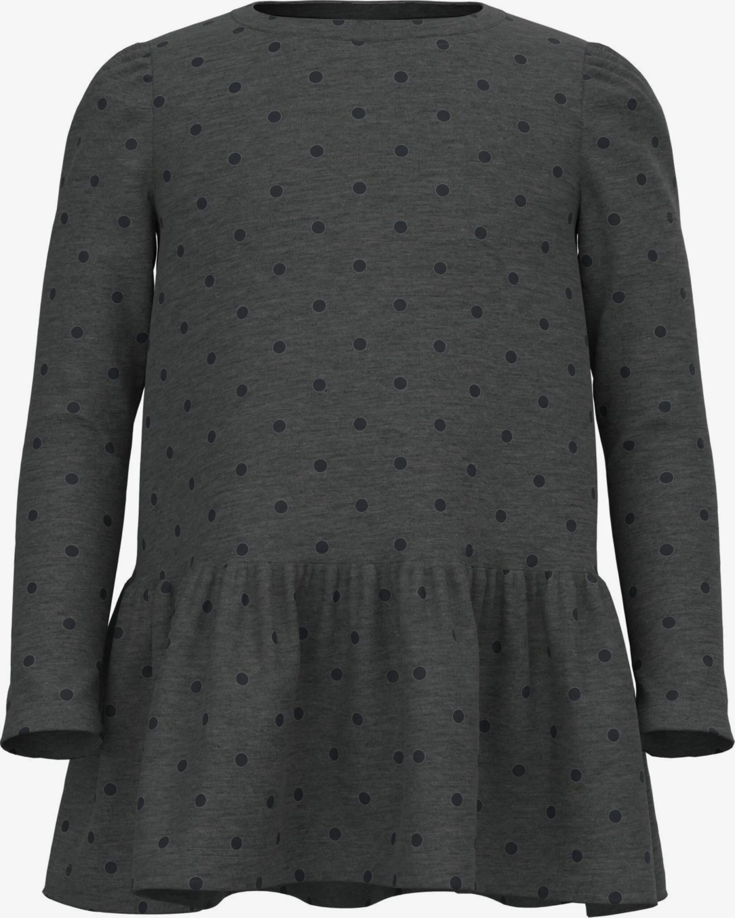 NAME IT Langærmede Toppe Bluser & T-shirts VILMINA Børn Mørkegrå 1 NAME IT Langærmede Toppe Bluser & T-shirts VILMINA Børn Mørkegrå