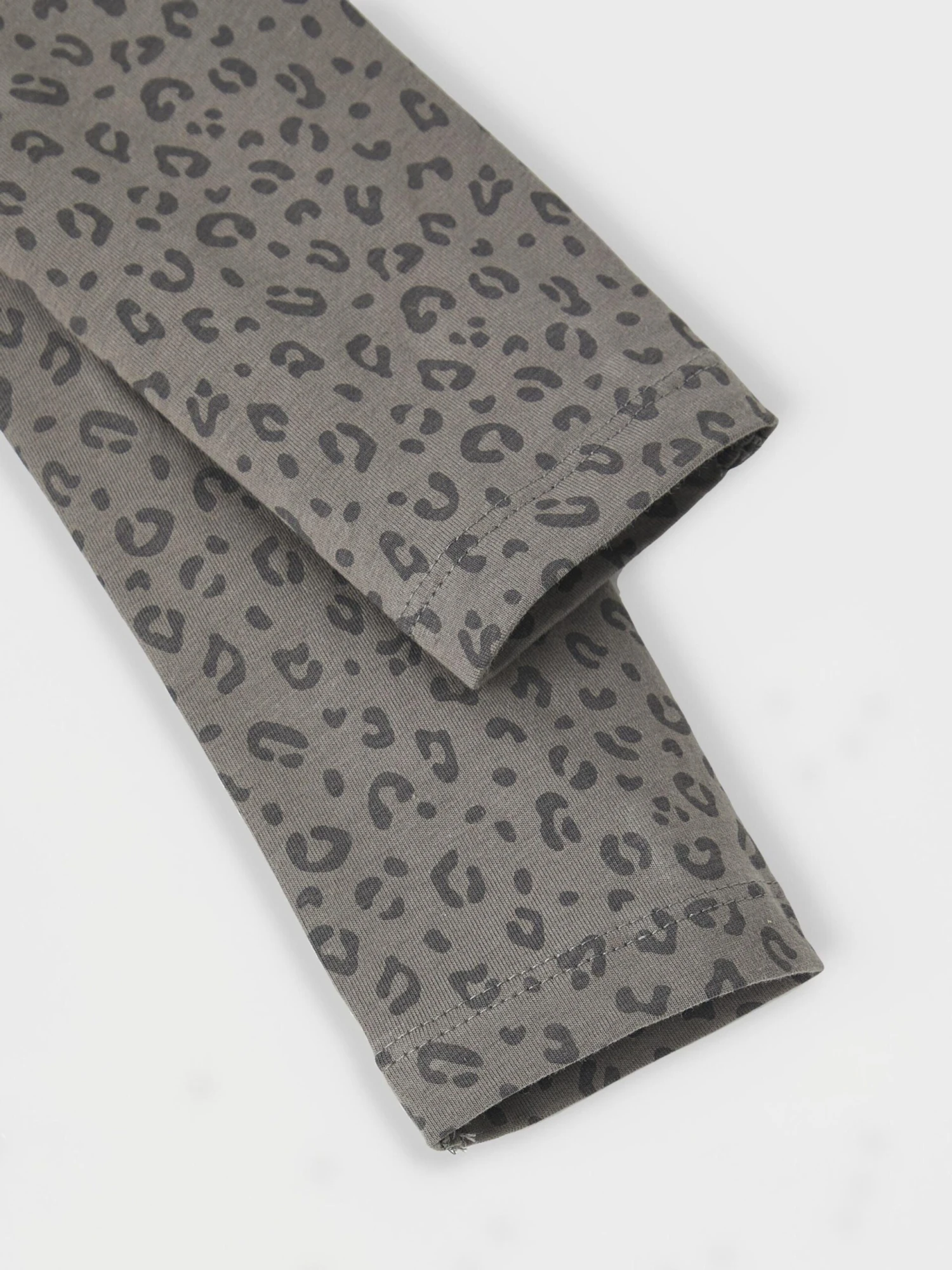 NAME IT Bukser Skinny Leggings Vivian Børn Basalgrå / Sort 4 NAME IT Bukser Skinny Leggings Vivian Børn Basalgrå / Sort - Billede 4