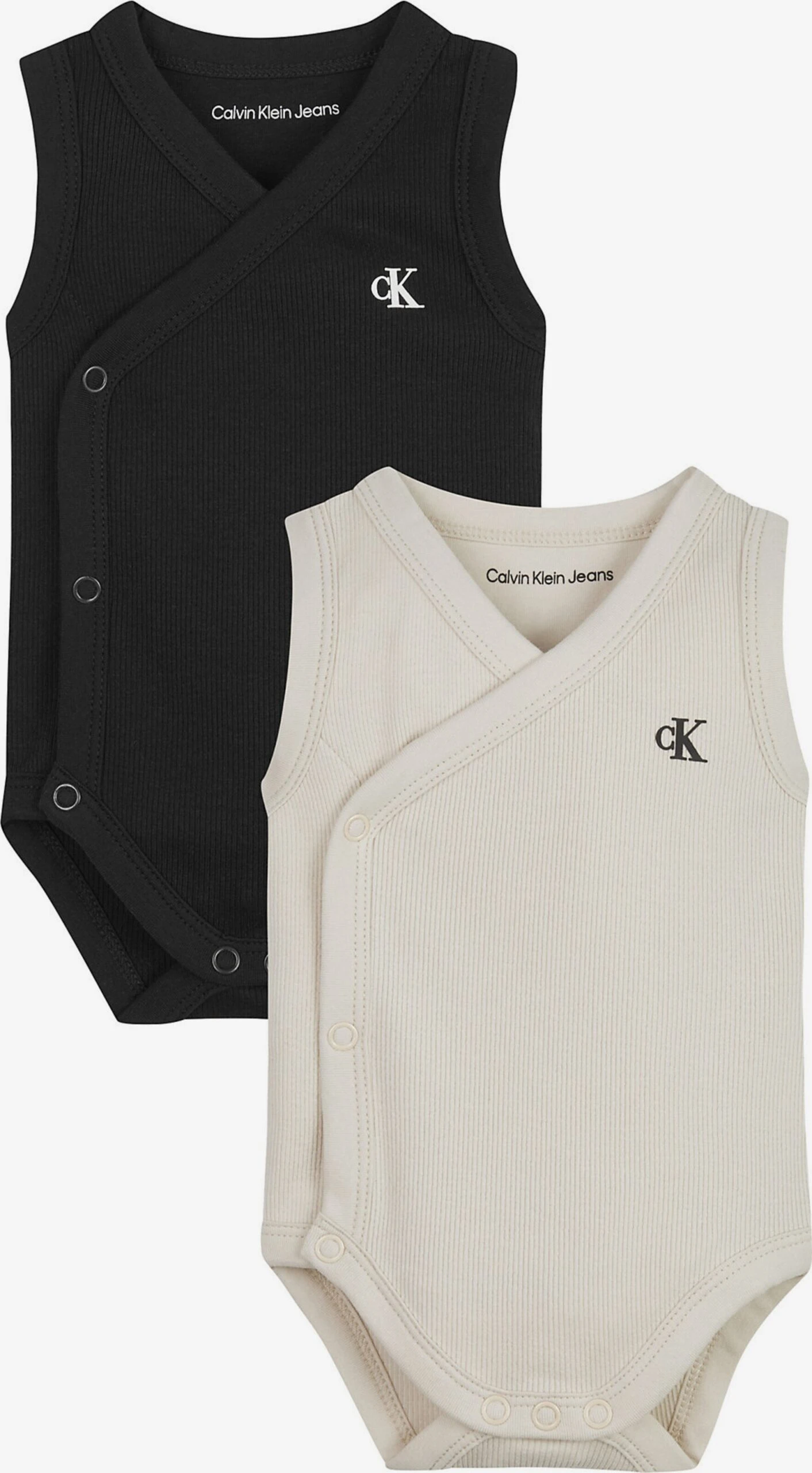 Calvin Klein Underdele Sparkedragt/Body Børn Beige / Sort 1 Calvin Klein Underdele Sparkedragt/Body Børn Beige / Sort