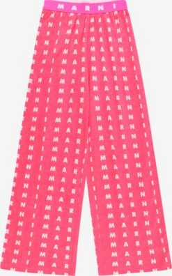 Marni Jeans Og Bukser Wide Leg Bukser Børn Fuchsia