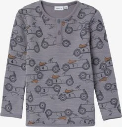 NAME IT Langærmede Toppe Shirts Børn Grå