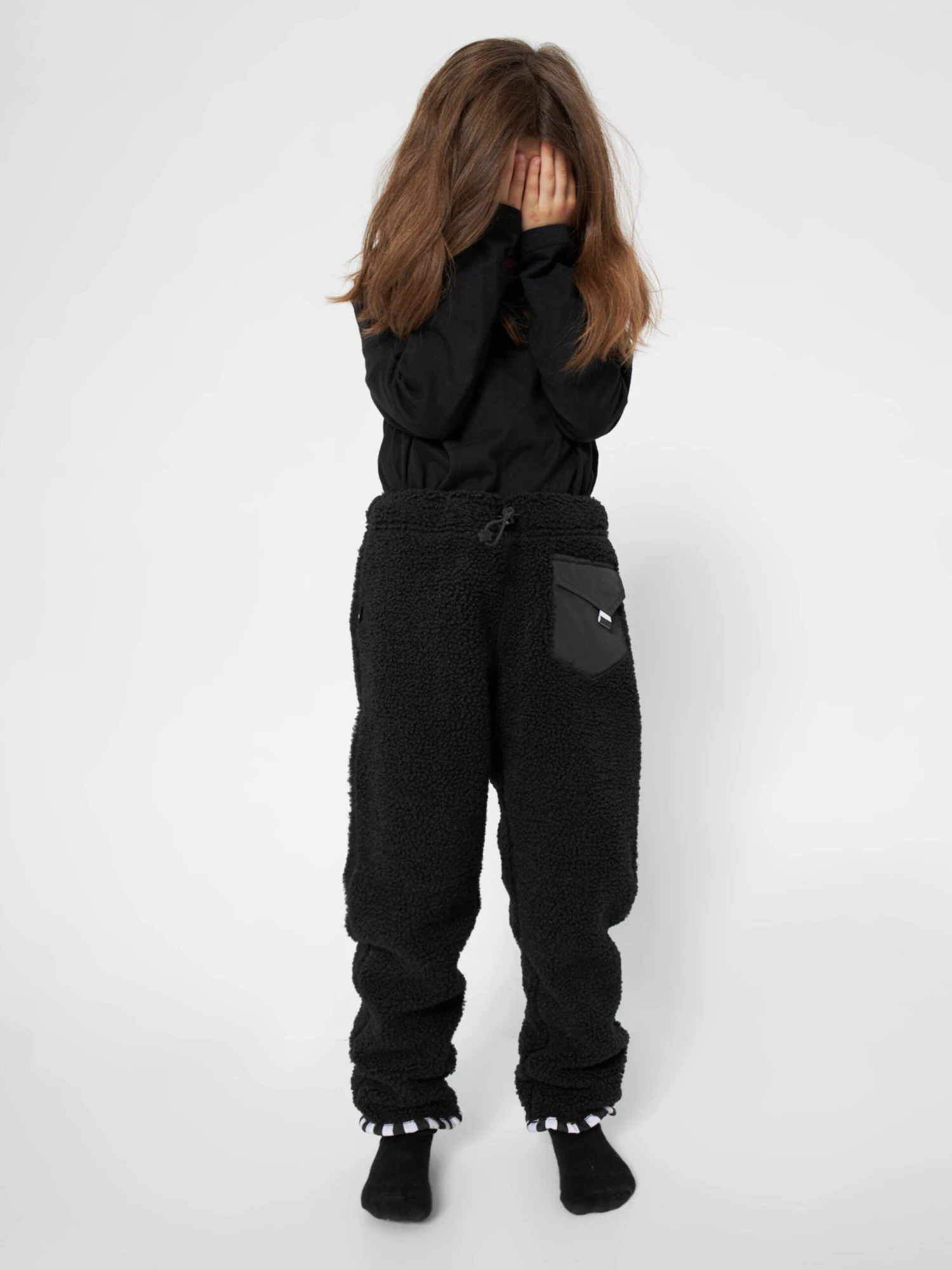 Jeans Og Bukser Tapered Bukser Pando Børn Sort 3 Jeans Og Bukser Tapered Bukser Pando Børn Sort - Billede 3